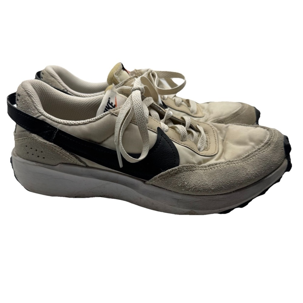 Nike Shoes Womens 8.5 Waffle Debut Running Sneakers White Lace Up Low DH9523-102